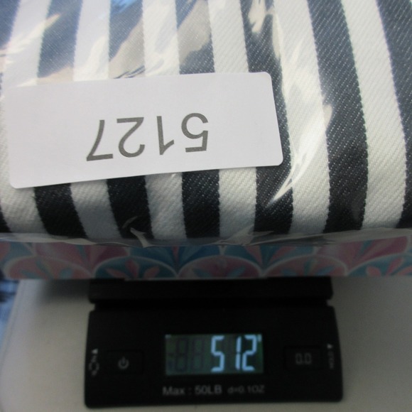 Ochirly Striped Overalls Jumpsuit Women S Black White Wide Leg Goth Grunge 512 - Picture 8 of 12